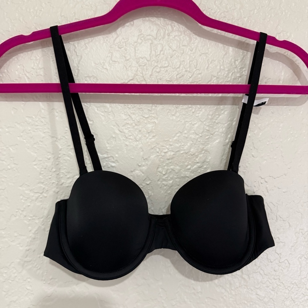 Gap Body Black T-Shirt Bra Multiway Size 32B